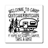 Welcome to Camp Quitcherbitchin Camping  Camping Magnet RV Camping Magnet Quitcherbitchin  Quitcherbitchin Camping Funny Camping