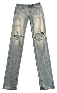  American Eagle Jeans Pants Next Level Flex Mens 28X34 Slim Straight Light Denim